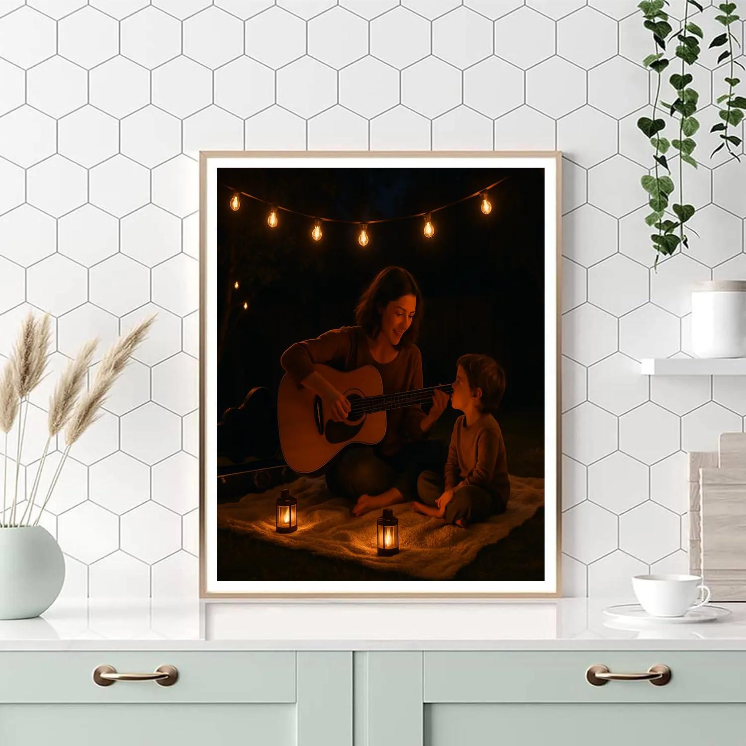 Moonlight Concert Serenade paint by color