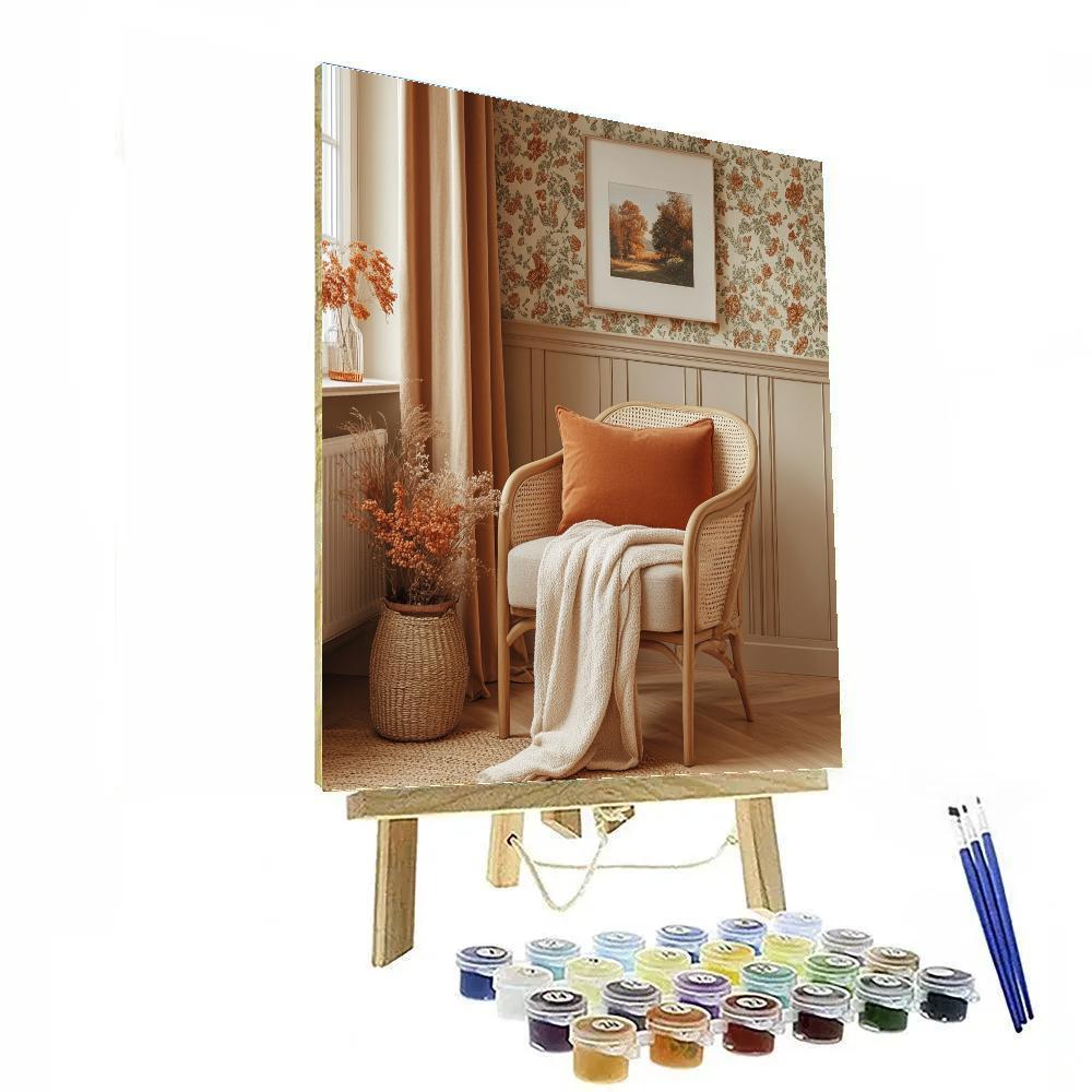 Édouard Vuillard Inspired Interior Afternoon Numbered painting kits