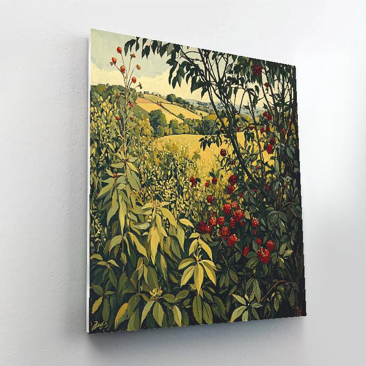 Frida Kahlo Inspired Kitchen Garden Numbered painting kits