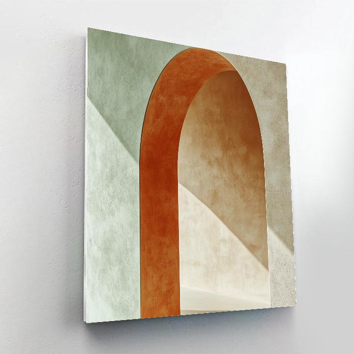 Georgia OKeeffe Inspired Desert Arch Numbered painting kits