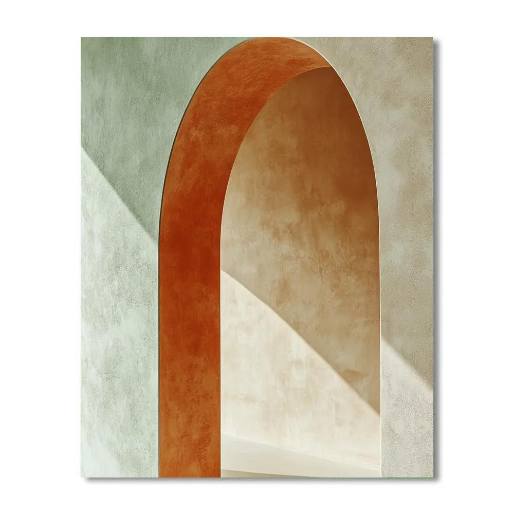 Georgia OKeeffe Inspired Desert Arch Numbered painting kits