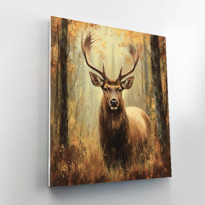 Edwin Landseer Inspired Gentle Stag painting number kit