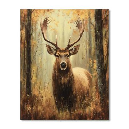Edwin Landseer Inspired Gentle Stag painting number kit