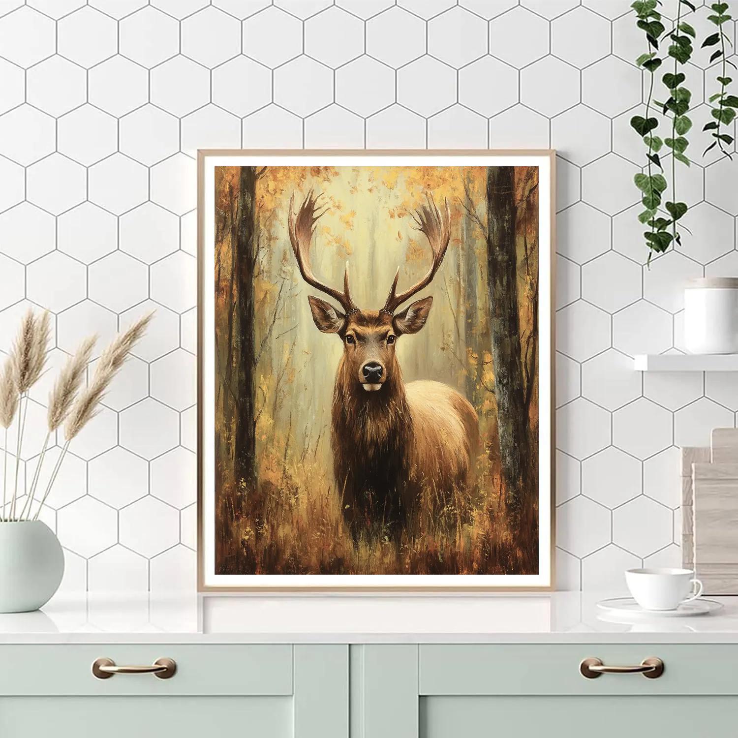 Edwin Landseer Inspired Gentle Stag painting number kit