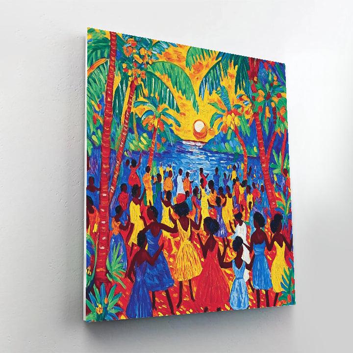 Henri Matisse Inspired Festival Celebration painting number kit
