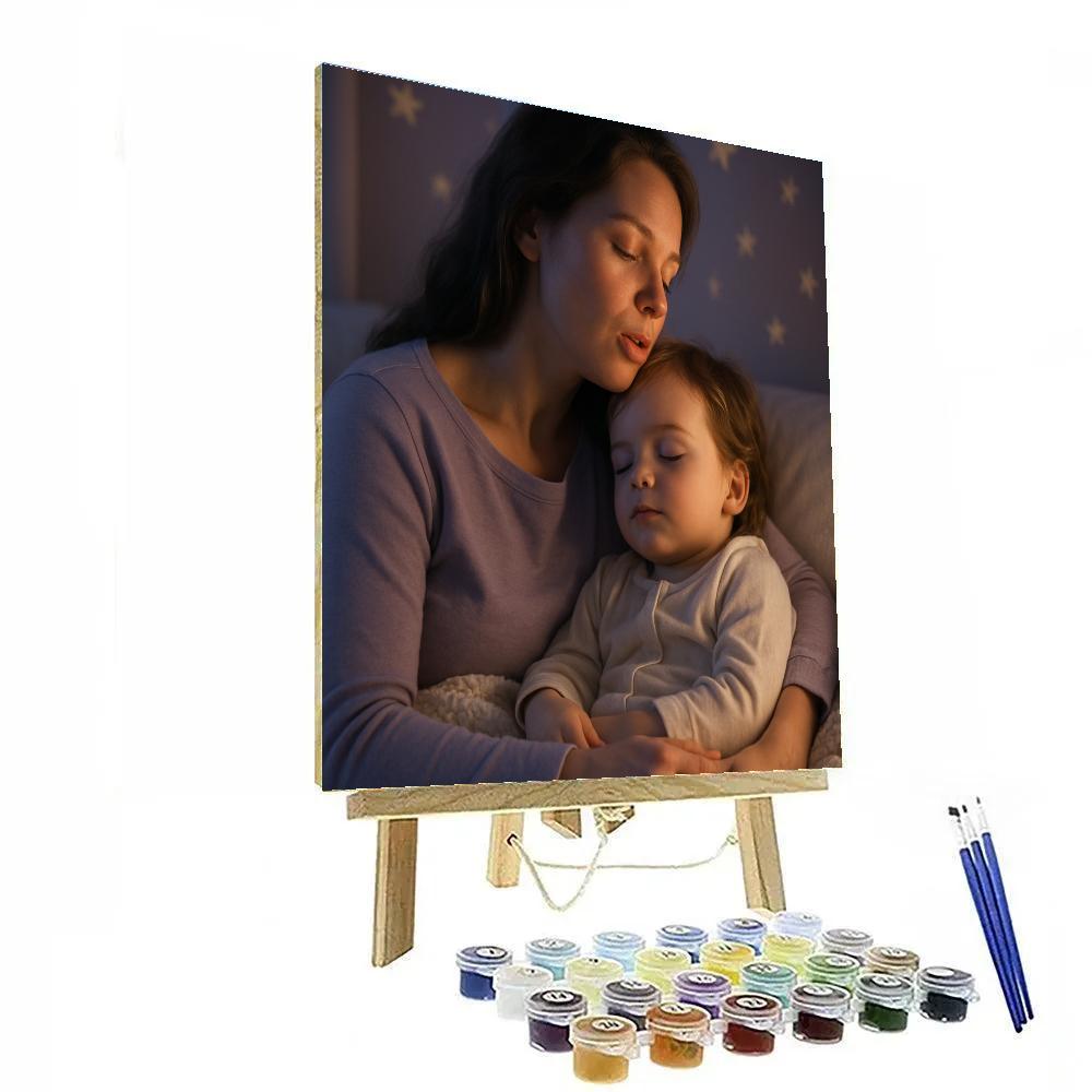 Quiet Bedtime Lullaby Paint by numbers kits