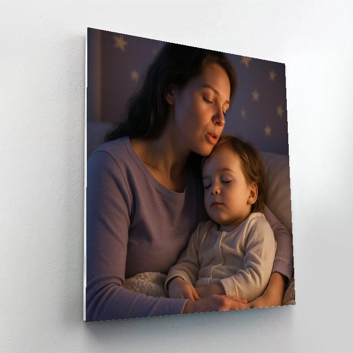 Quiet Bedtime Lullaby Paint by numbers kits