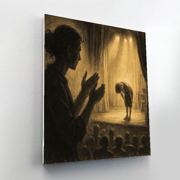 Take A Bow Curtain Call paint by number