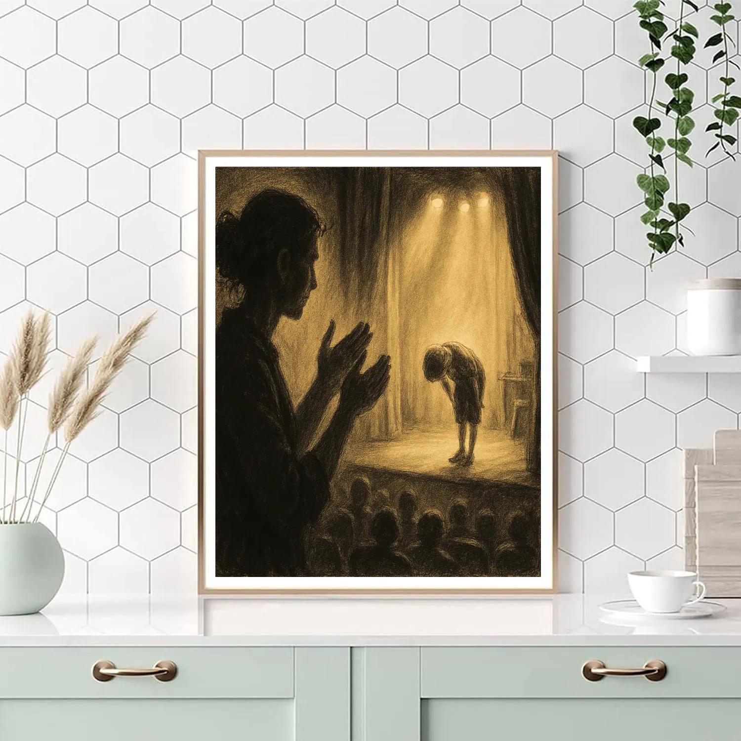 Take A Bow Curtain Call paint by number