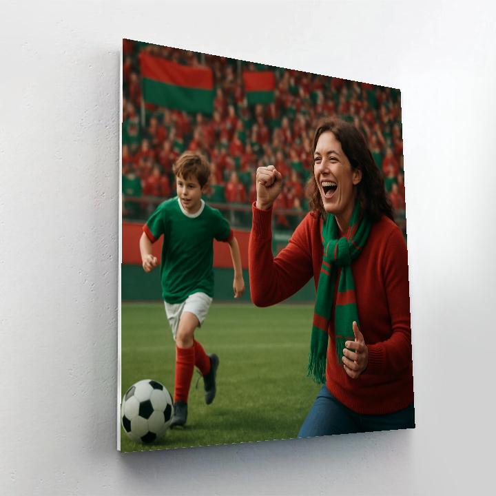 Stadium Sideline First Game Support Numbered painting kits