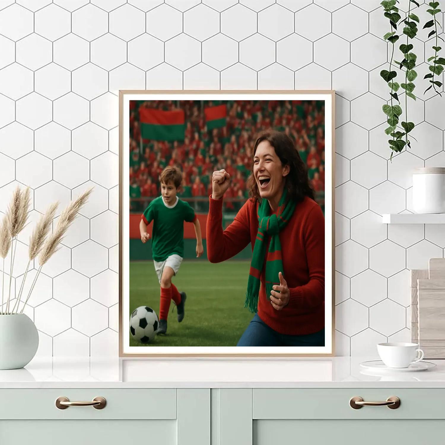 Stadium Sideline First Game Support Numbered painting kits