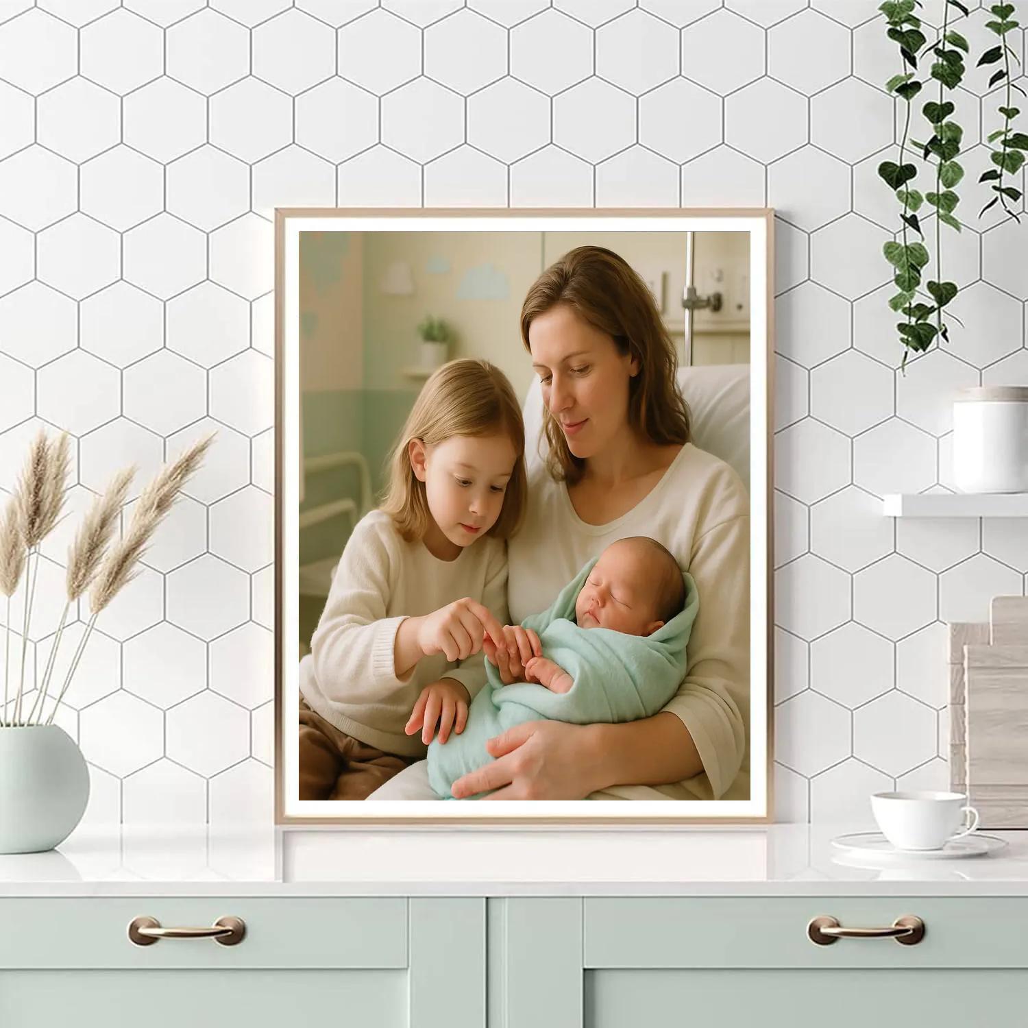 Quiet Hospital Nursery Visit paint by number