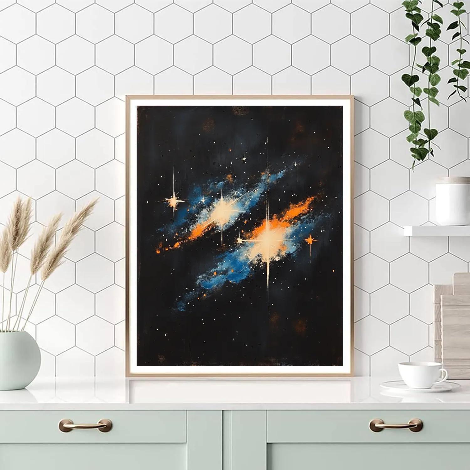 Edgar Degas Inspired Harmonic Constellations paint by number