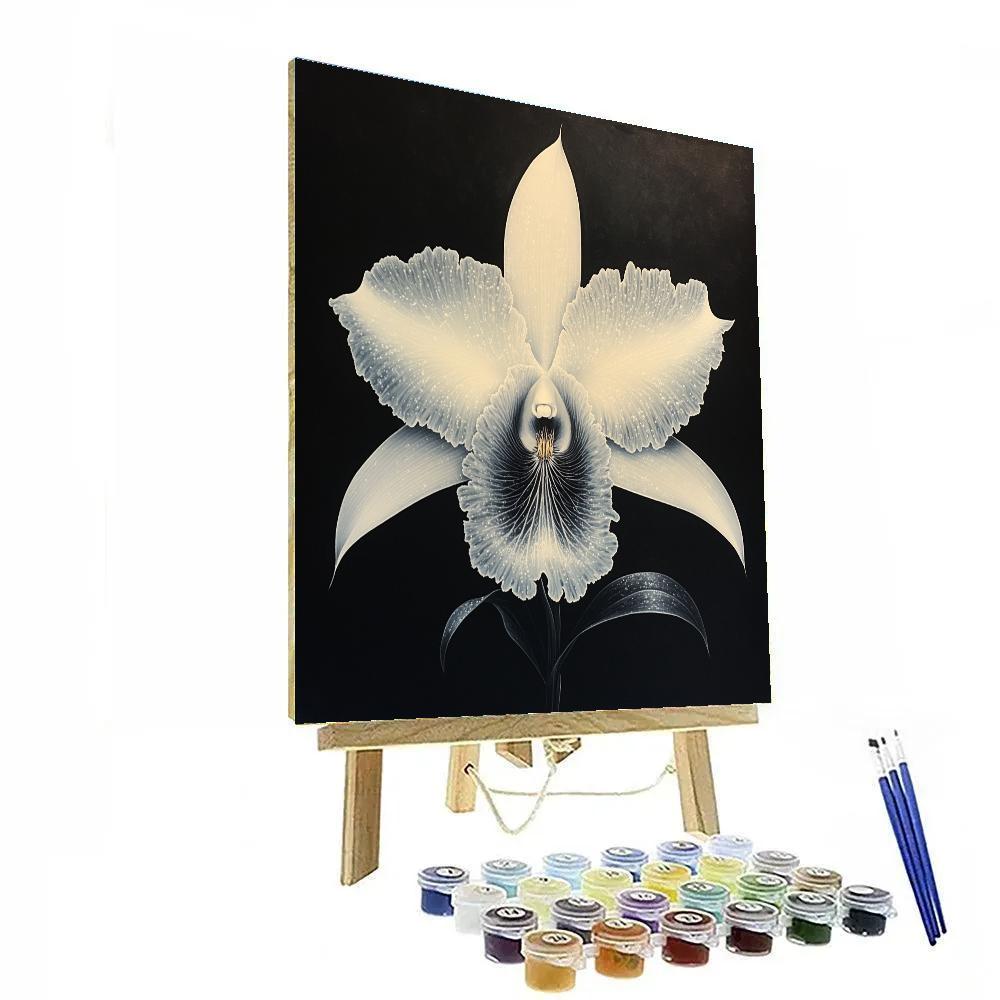 Caravaggio Inspired Midnight Orchid paint by color