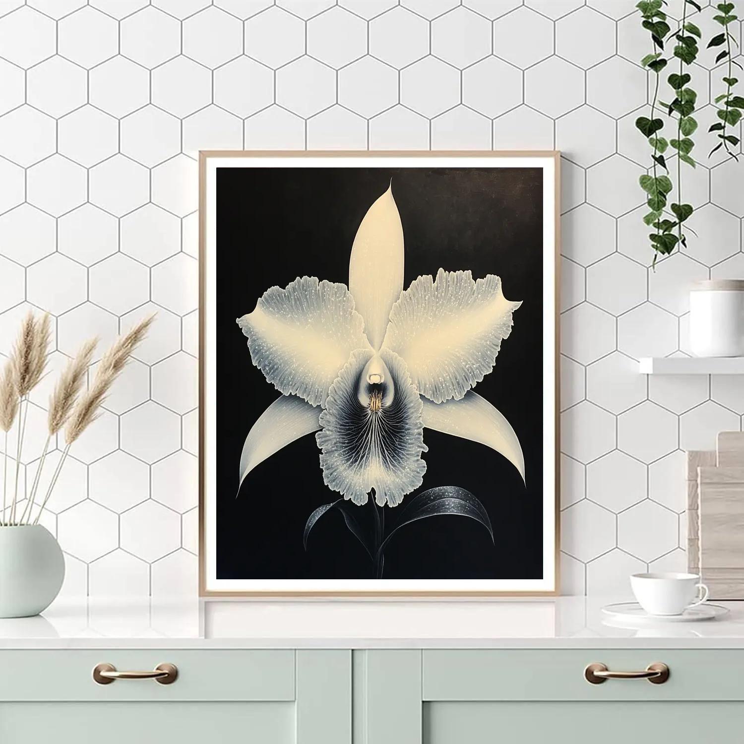 Caravaggio Inspired Midnight Orchid paint by color