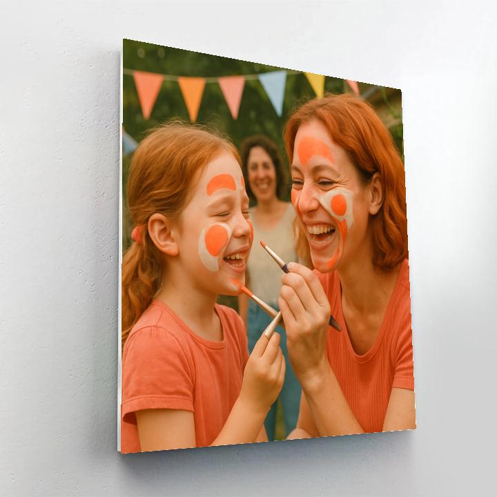 Learning To Paint Faces paint by color