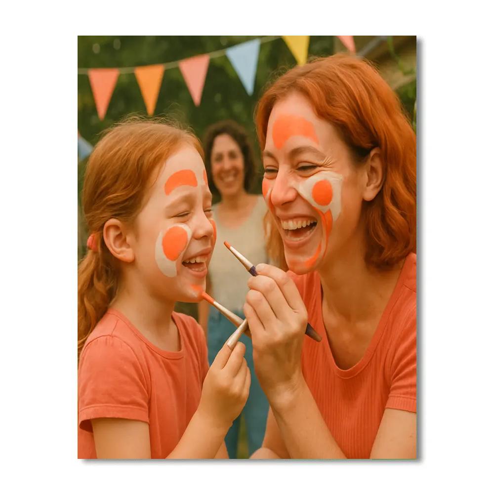 Learning To Paint Faces paint by color