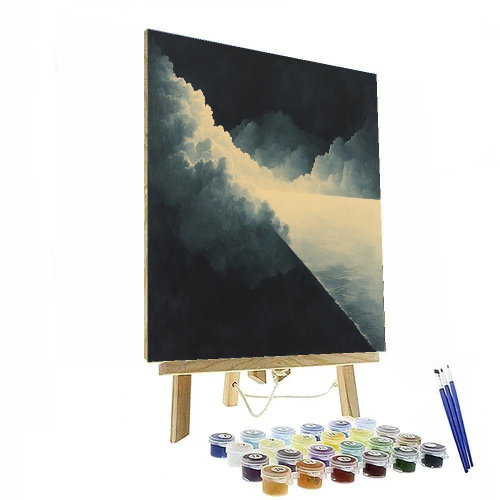 Caravaggio Inspired Storm Cloud Surge Paint by numbers kits