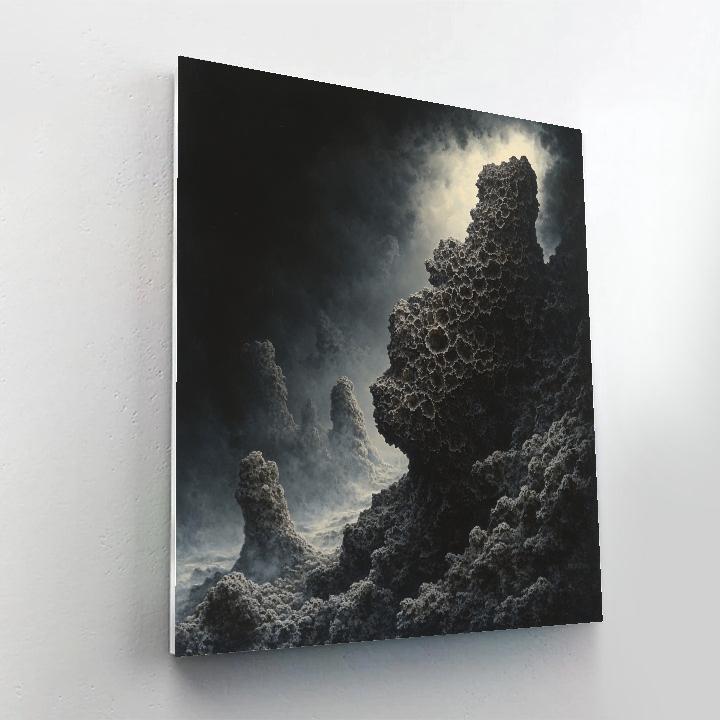 Caravaggio Inspired Deep Sea Coral Fragment Paint by numbers kits