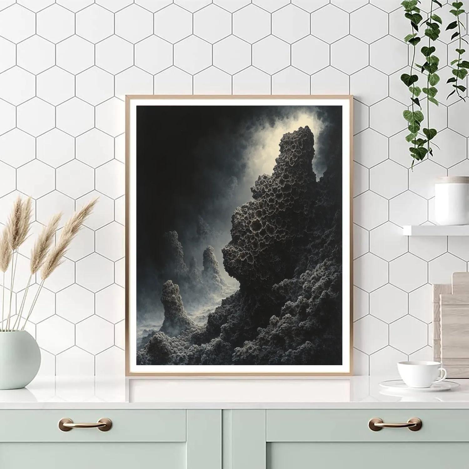 Caravaggio Inspired Deep Sea Coral Fragment Paint by numbers kits