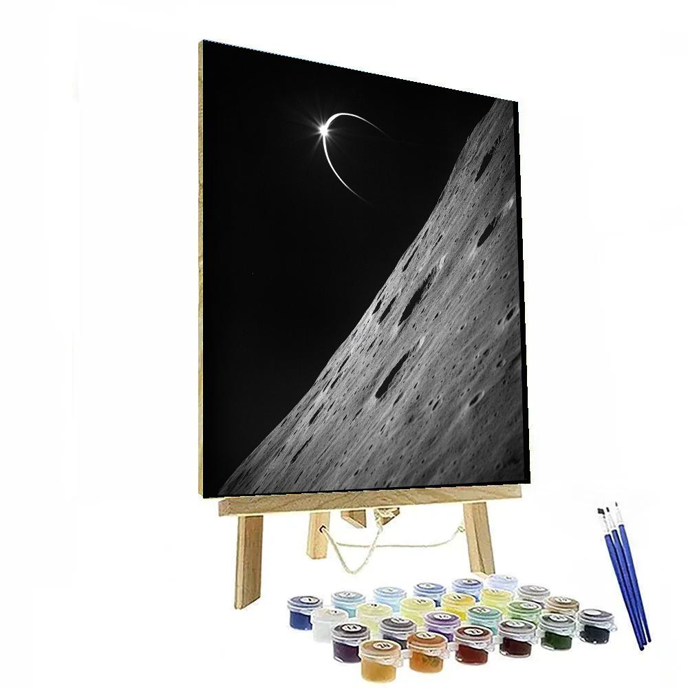 Caravaggio Inspired Lunar Crater Passage Numbered painting kits