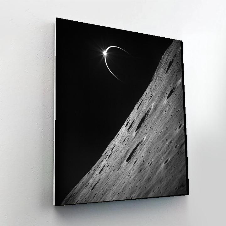Caravaggio Inspired Lunar Crater Passage Numbered painting kits