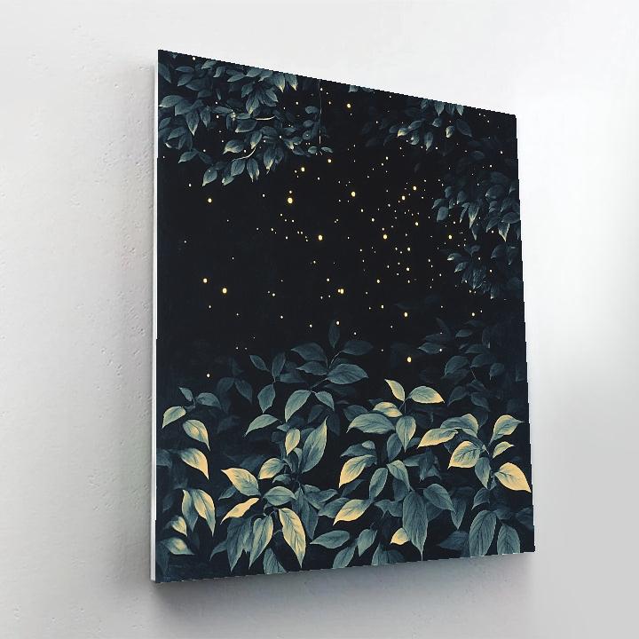 Caravaggio Inspired Firefly Glade paint by color