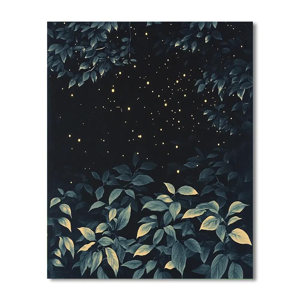 Caravaggio Inspired Firefly Glade paint by color