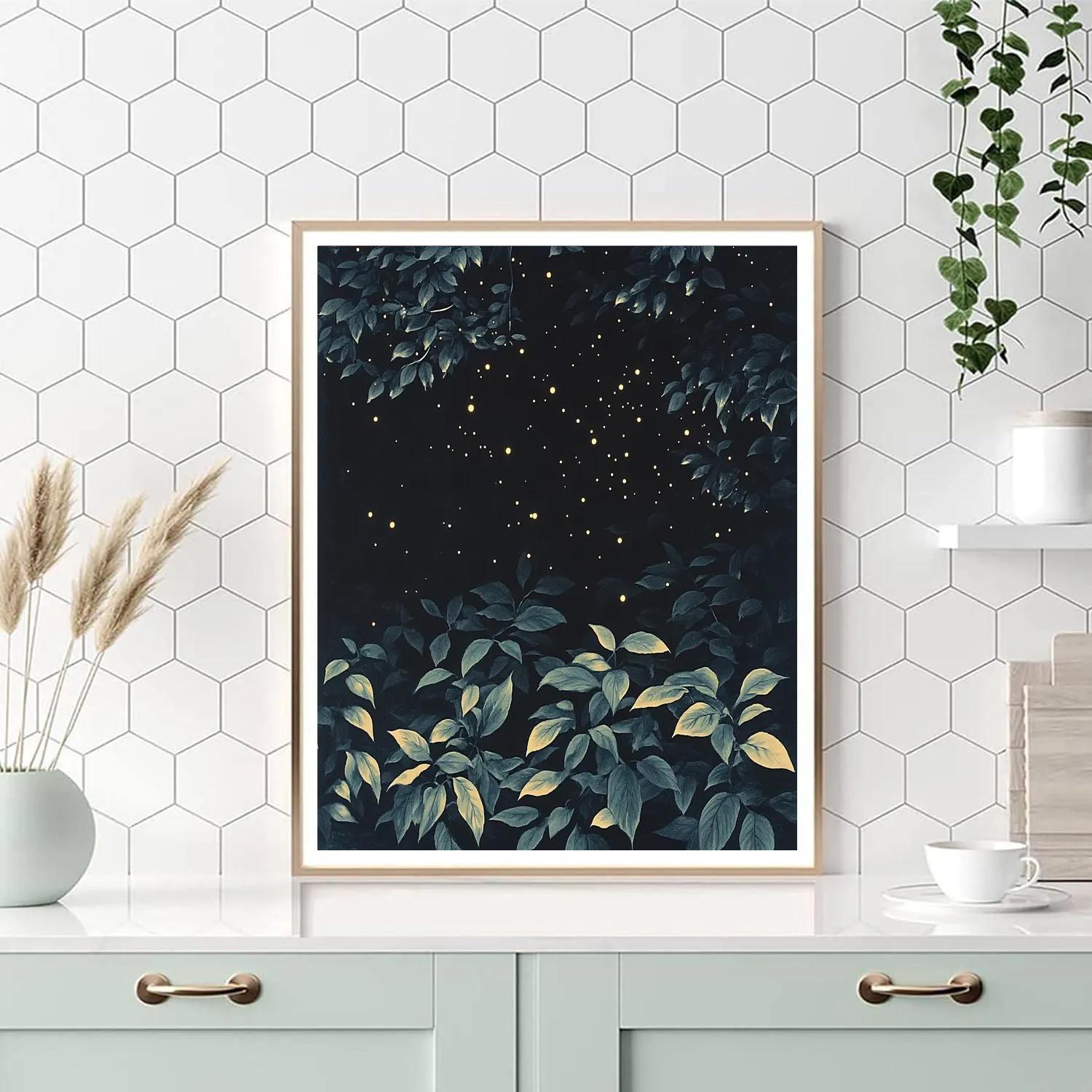 Caravaggio Inspired Firefly Glade paint by color