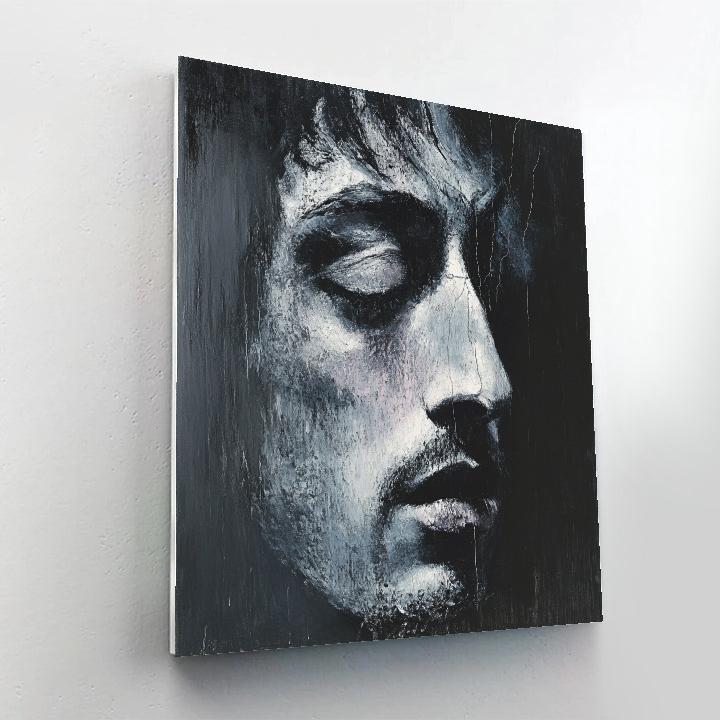 Francis Bacon Inspired Emotional Portrait Fragmented Paint by numbers kits