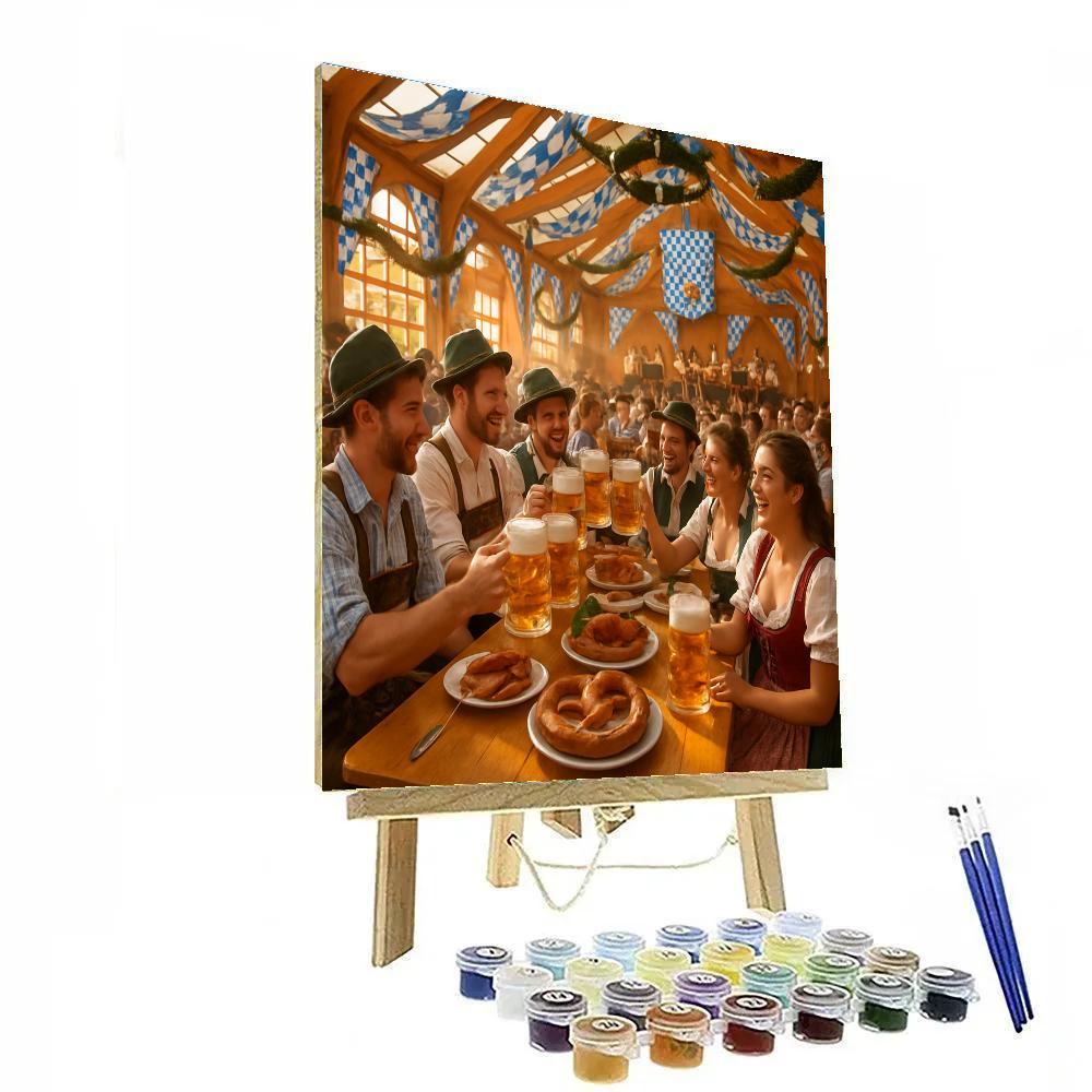 Oktoberfest Celebration In Munich paint by numbers