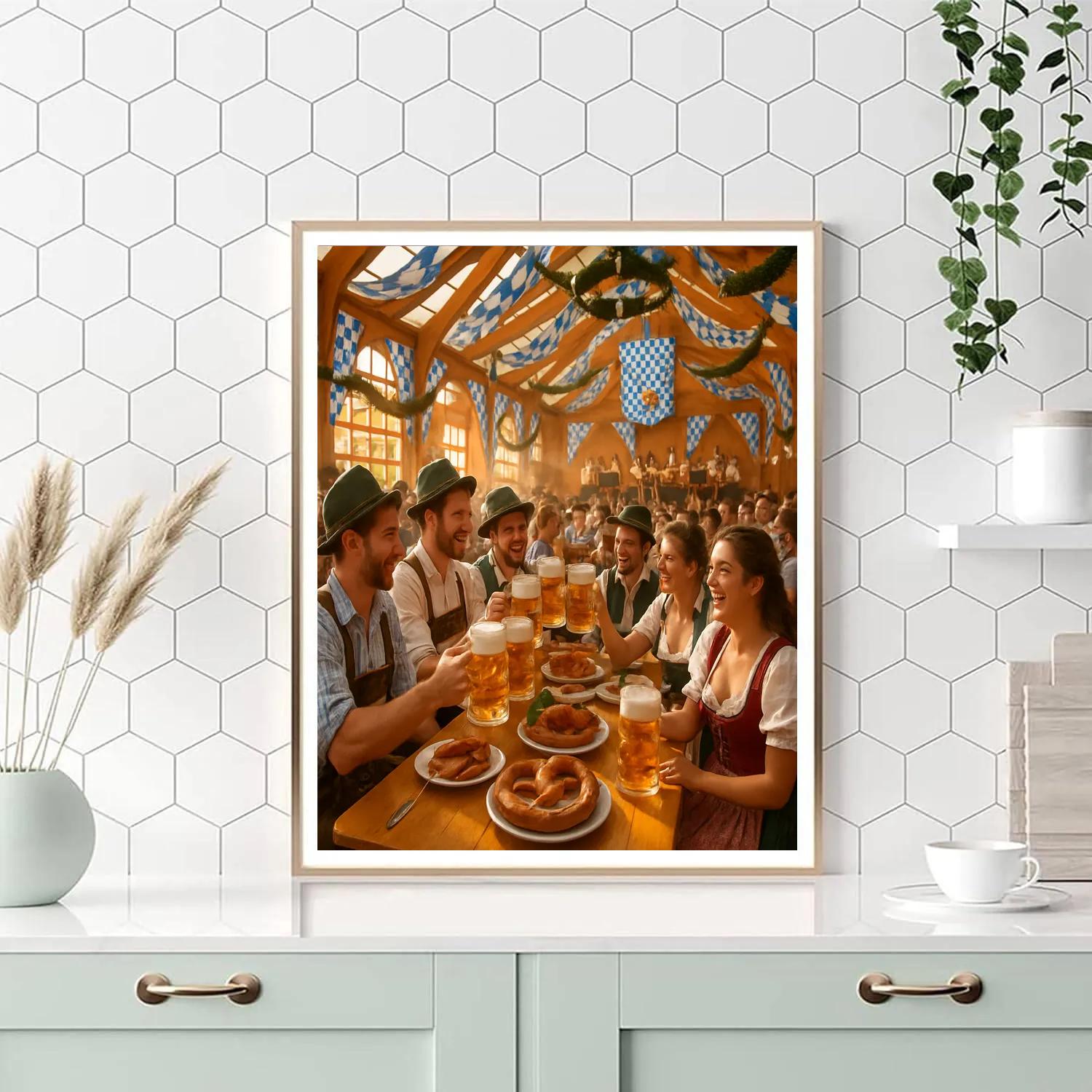 Oktoberfest Celebration In Munich paint by numbers