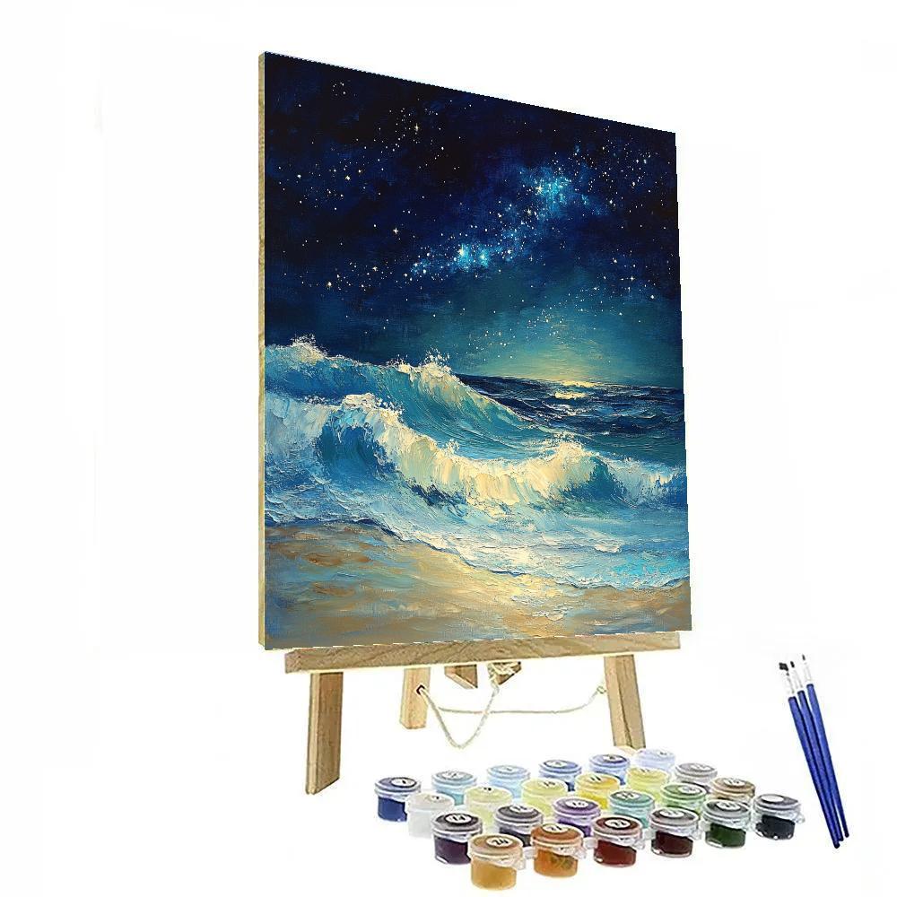 Edgar Degas Inspired Celestial Tide Painting by numbers kit