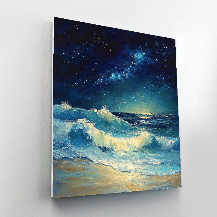 Edgar Degas Inspired Celestial Tide Painting by numbers kit