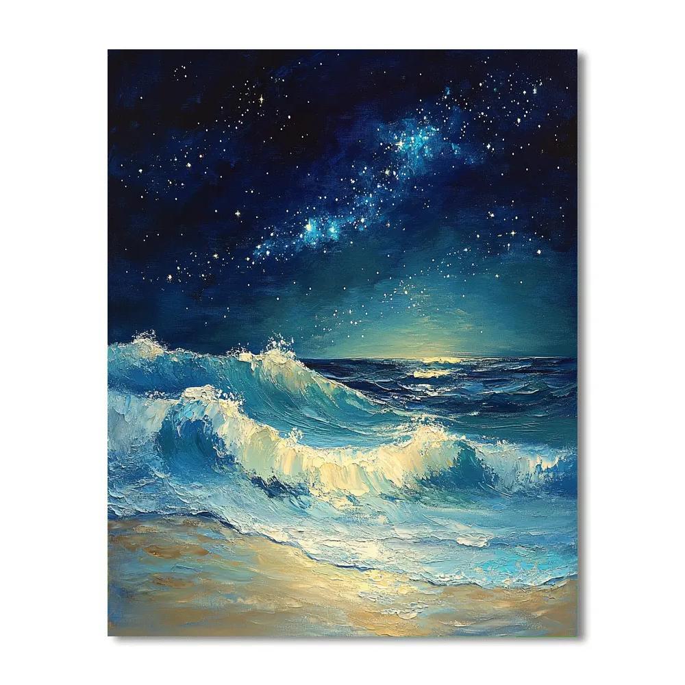 Edgar Degas Inspired Celestial Tide Painting by numbers kit