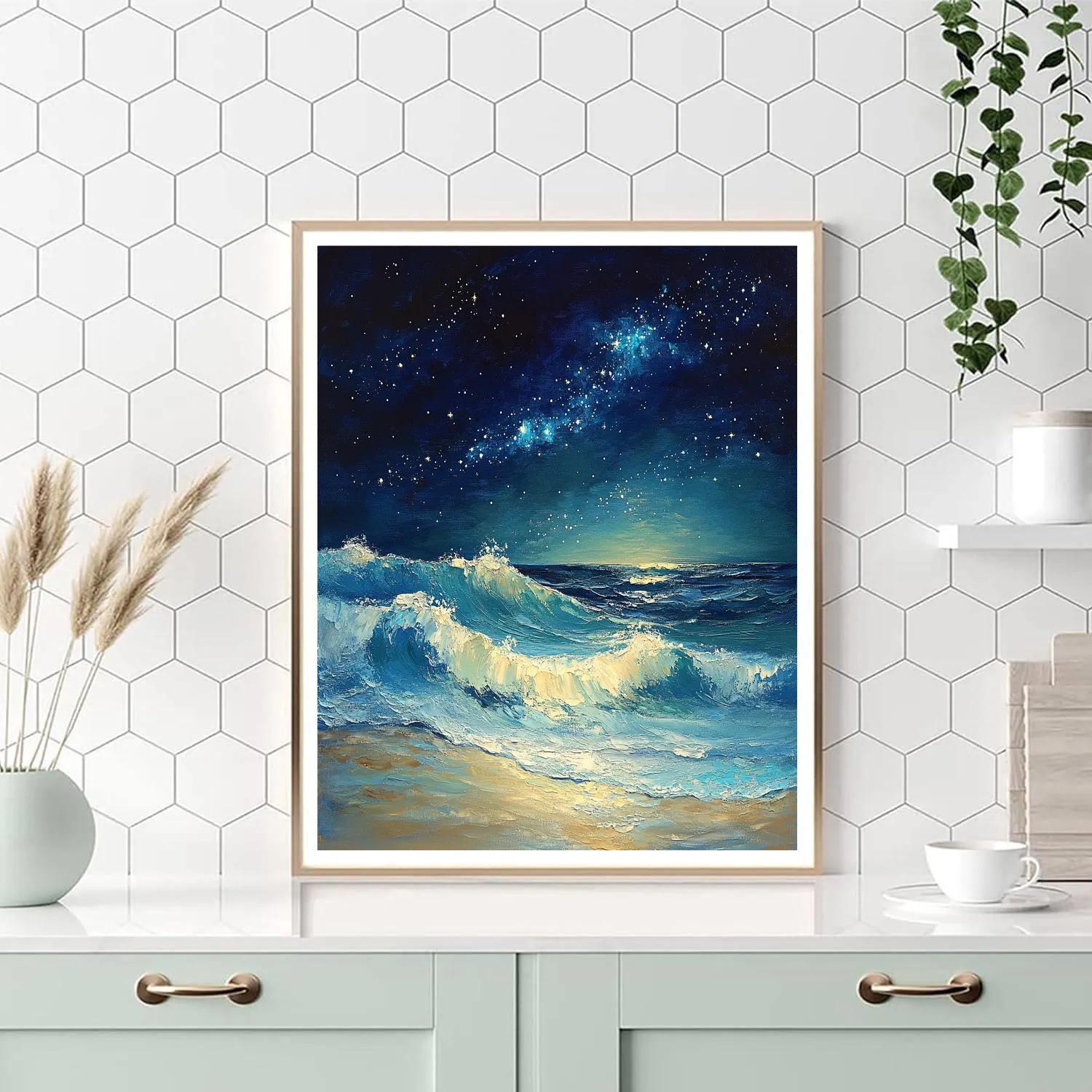 Edgar Degas Inspired Celestial Tide Painting by numbers kit