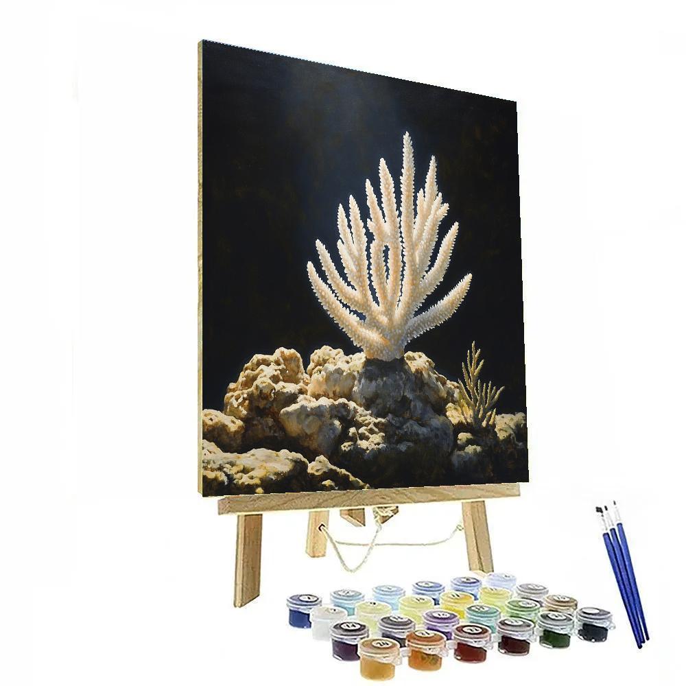 Caravaggio Inspired Oceanic Abyss Coral paint by color