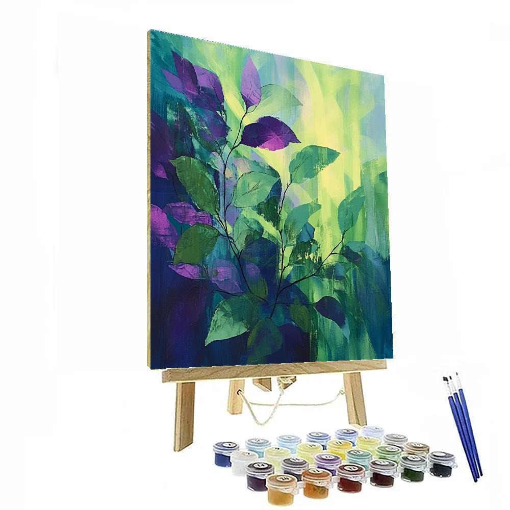 Edgar Degas Inspired Aurora Garden Paint by numbers art