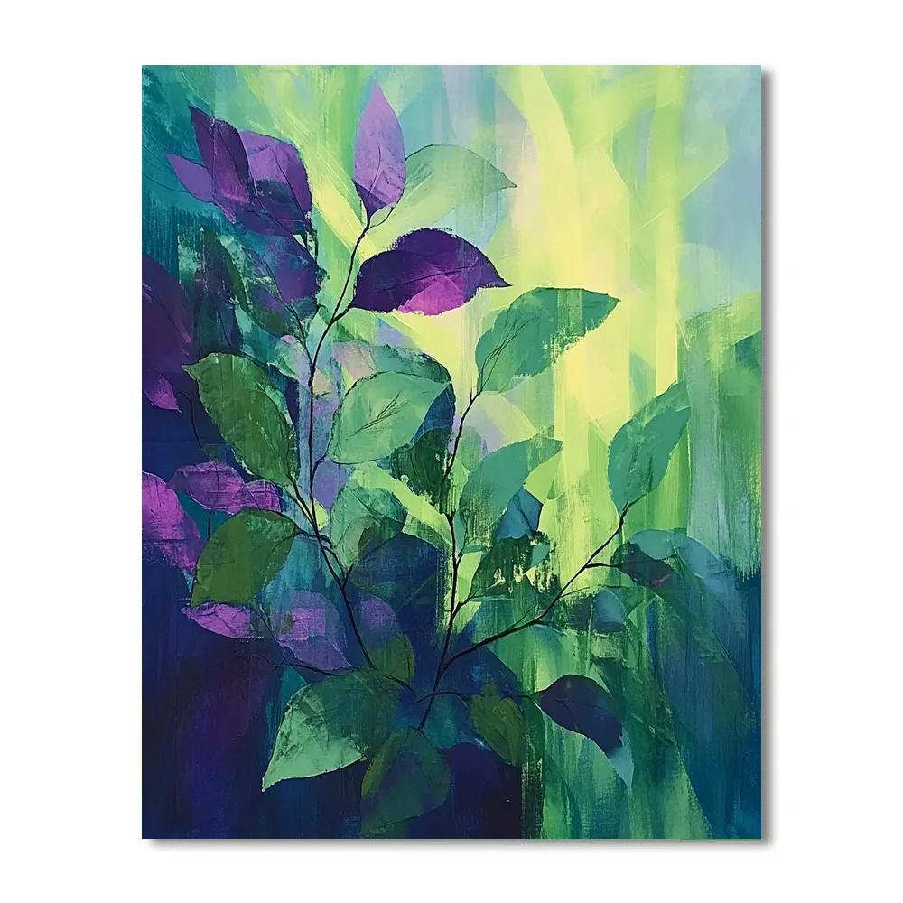 Edgar Degas Inspired Aurora Garden Paint by numbers art