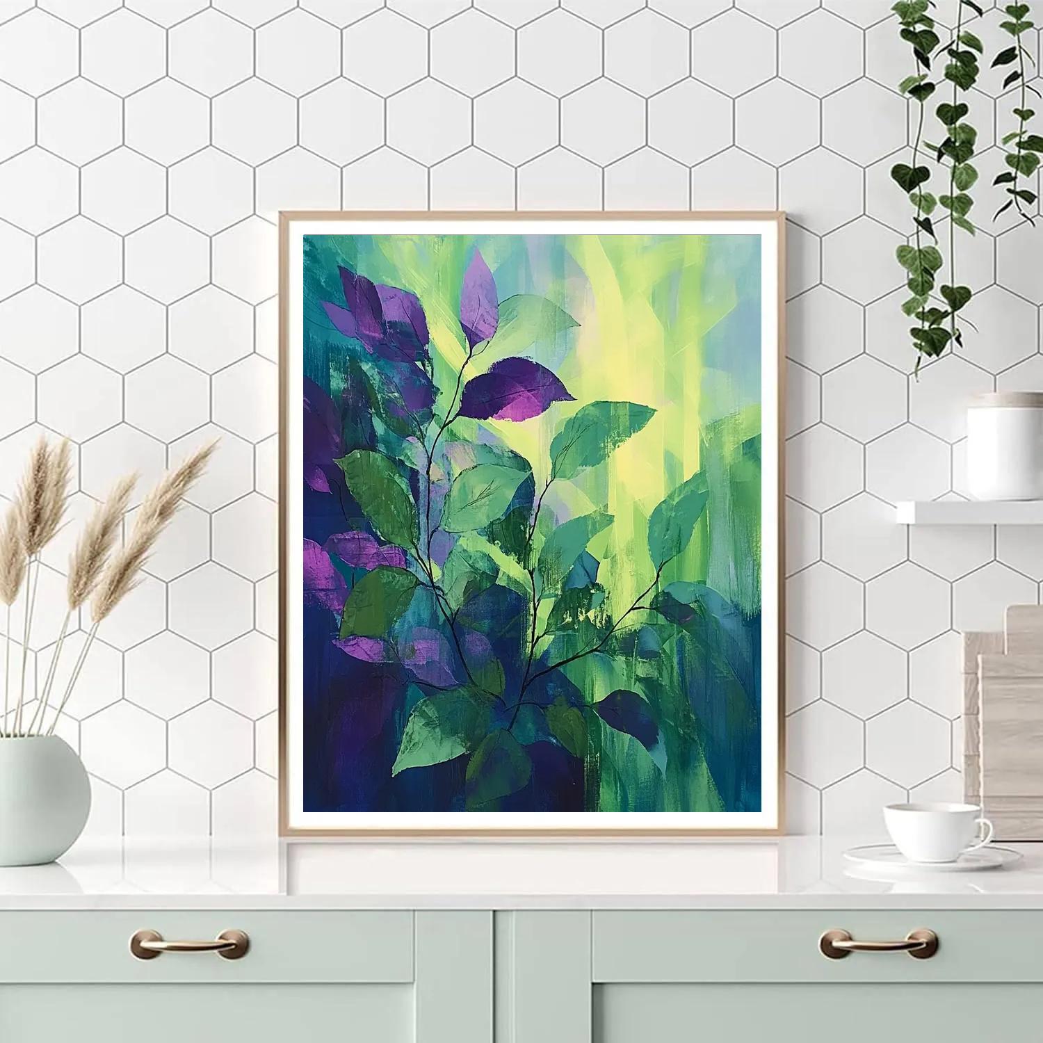 Edgar Degas Inspired Aurora Garden Paint by numbers art