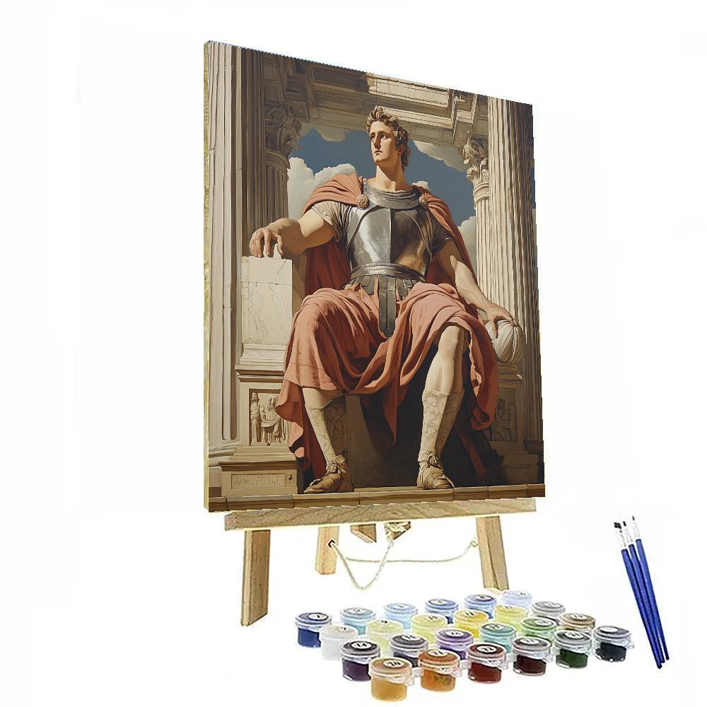 Michelangelo Inspired Heroic Warrior painting number kit