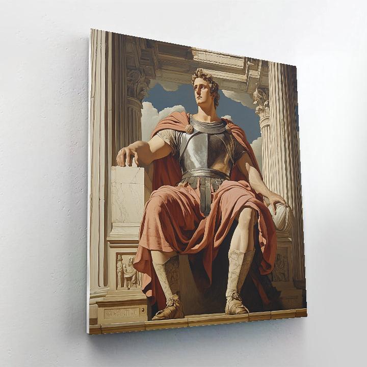 Michelangelo Inspired Heroic Warrior painting number kit