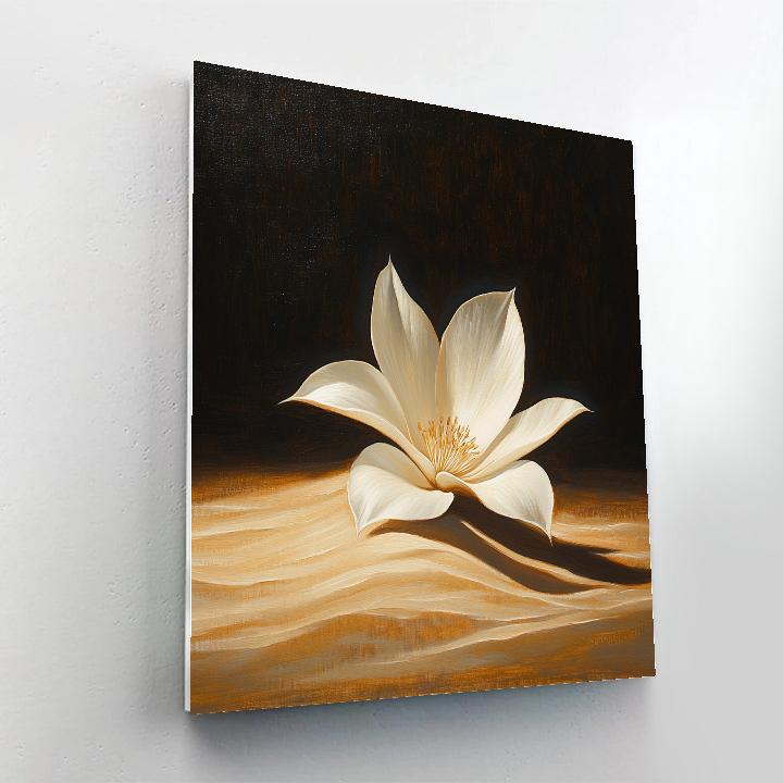 Caravaggio Inspired Desert Night Bloom DIY paint by numbers