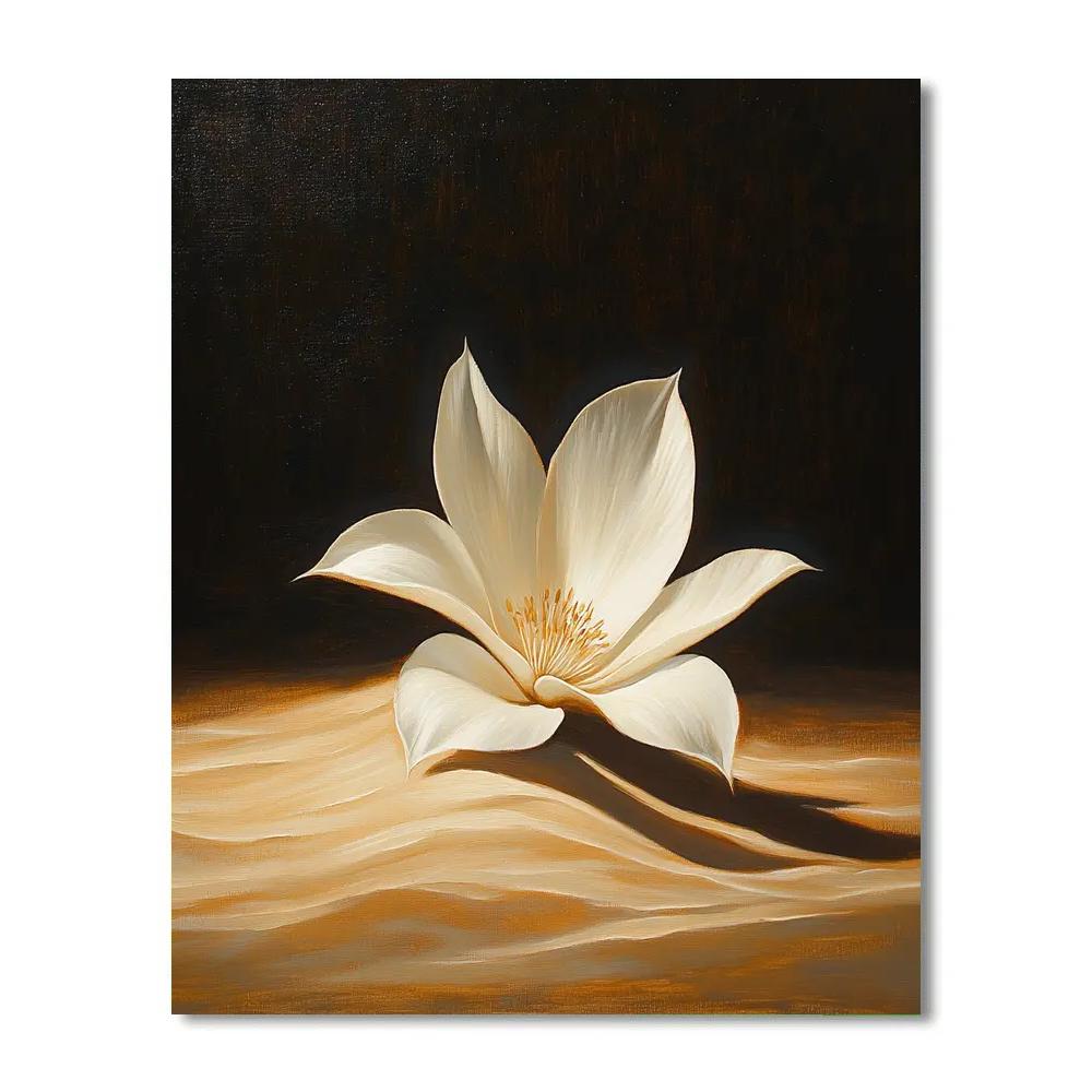 Caravaggio Inspired Desert Night Bloom DIY paint by numbers