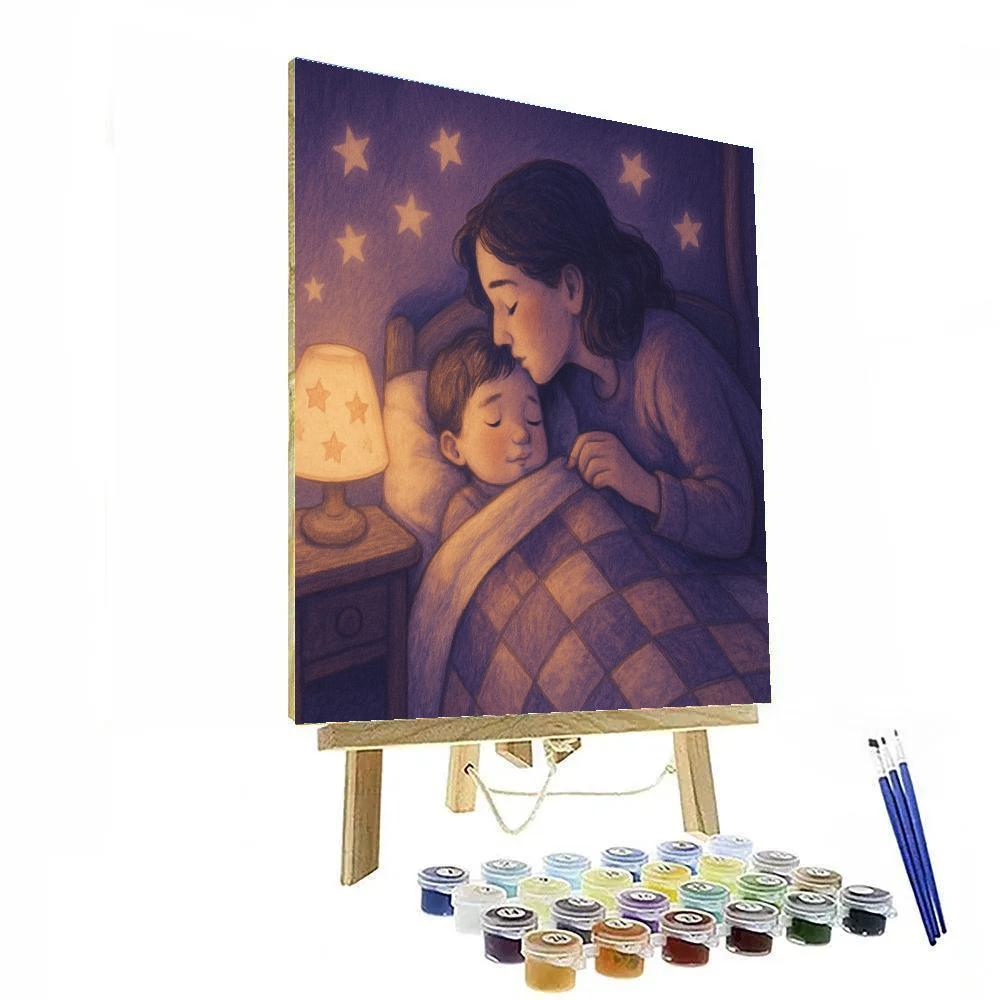 Bedtime Quilt Confession paint by number