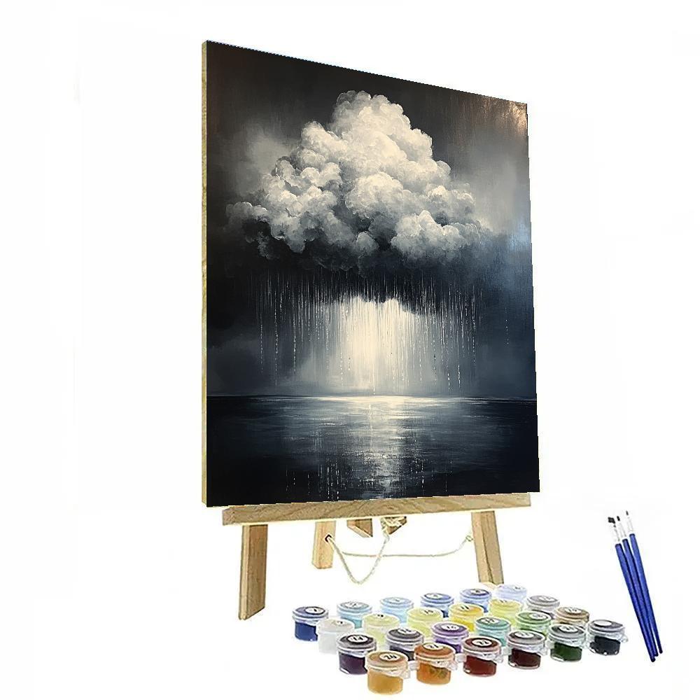 Caravaggio Inspired Rainstorm Edge Paint by numbers art
