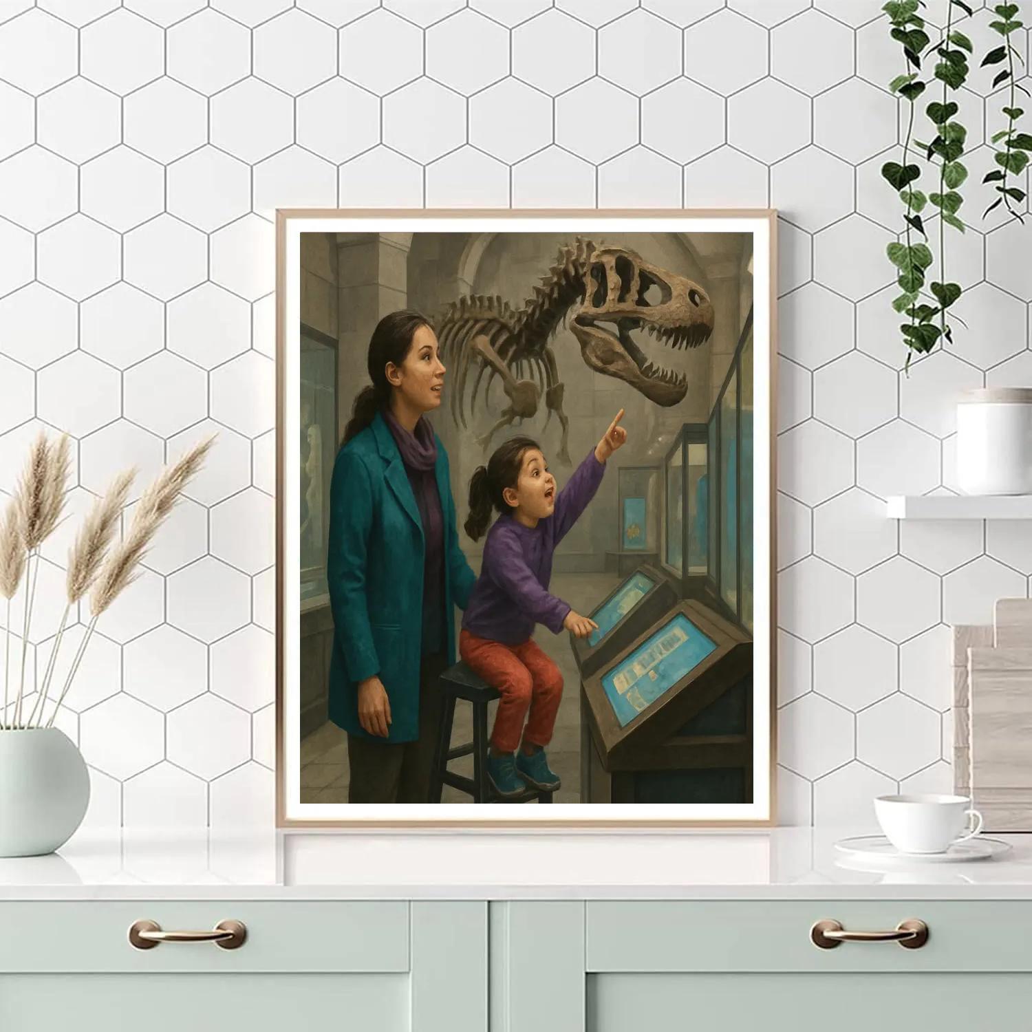 Museum Curiosity Walk Painting by numbers kit