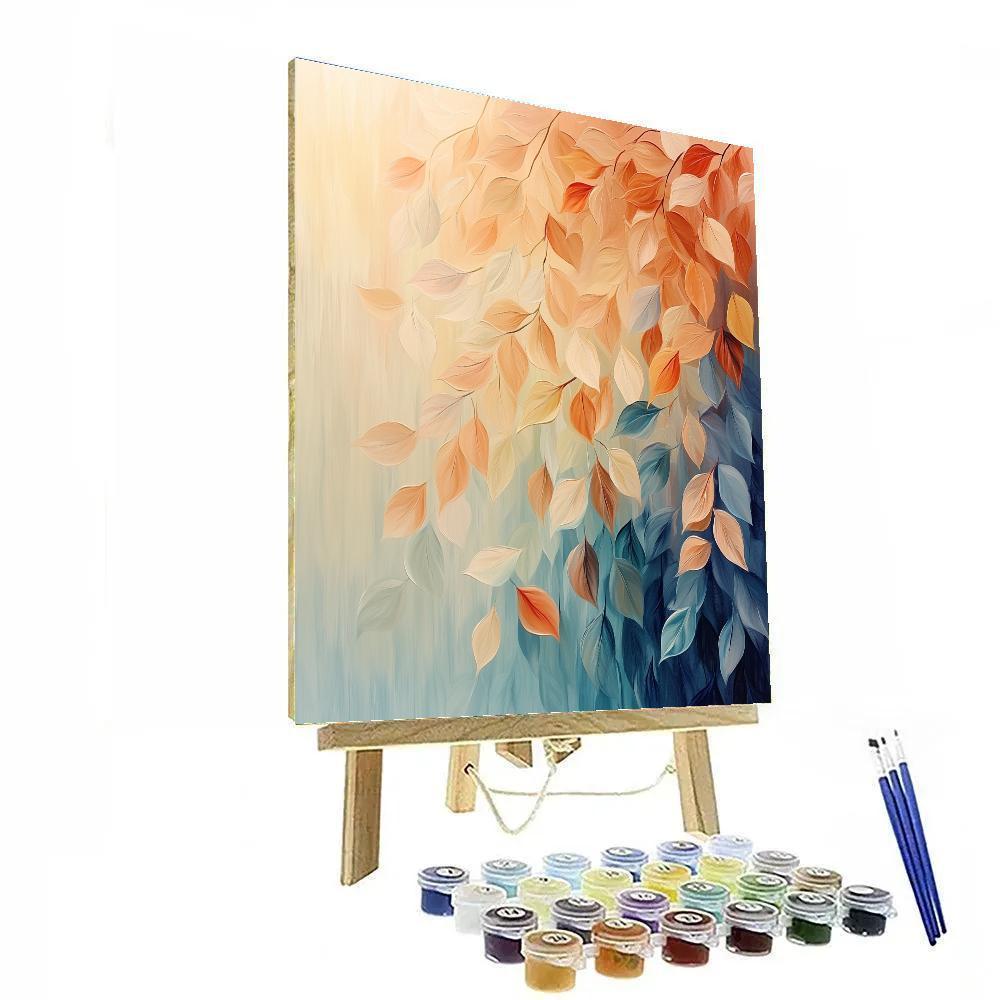 Edgar Degas Inspired Whispering Autumn Leaves Paint by numbers kits