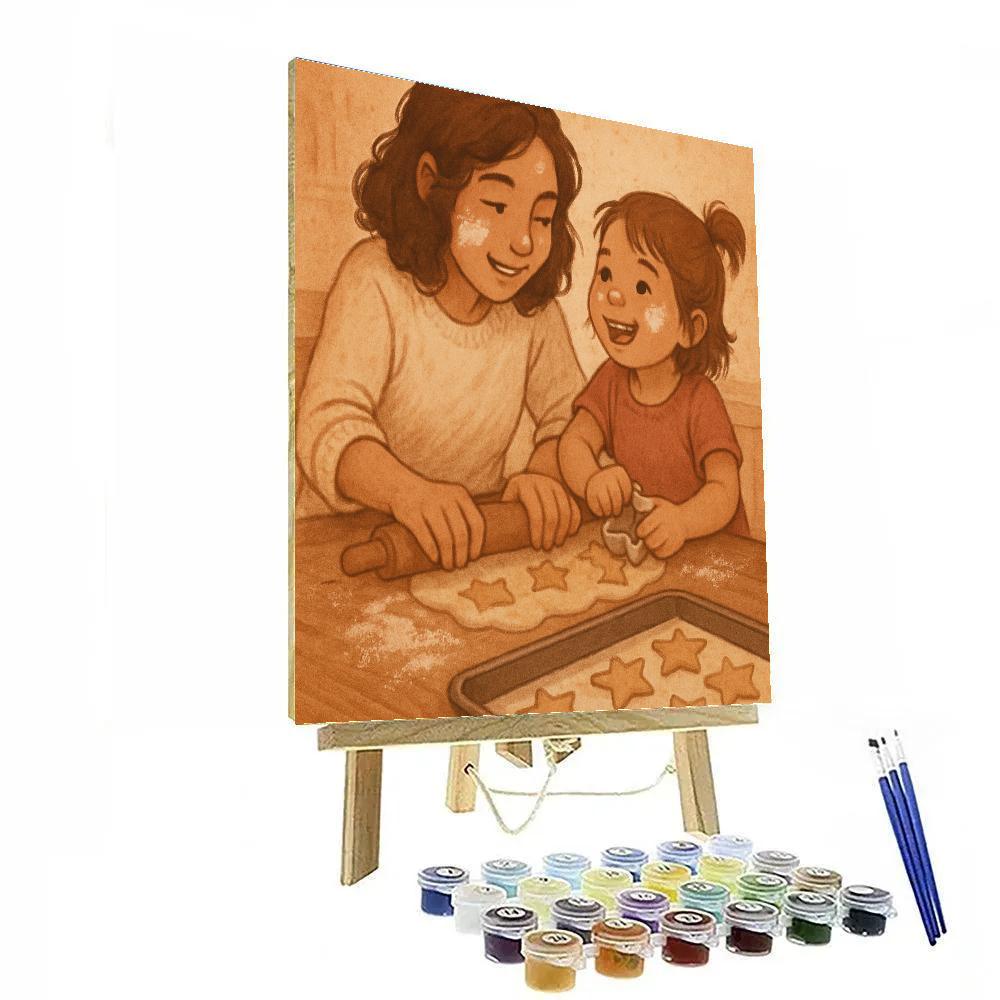 Baking Cinnamon Memories Numbered painting kits