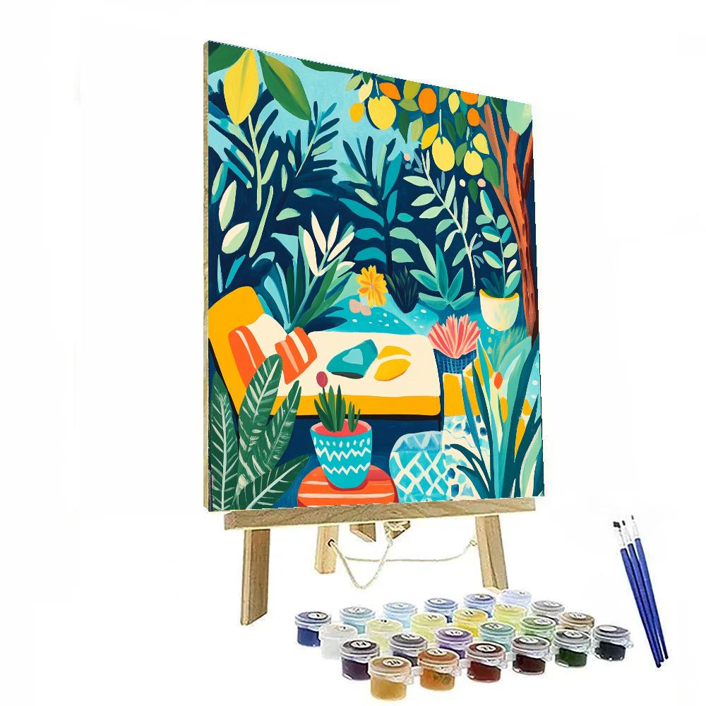 Matisse Inspired Joyful Garden Paint by numbers kits